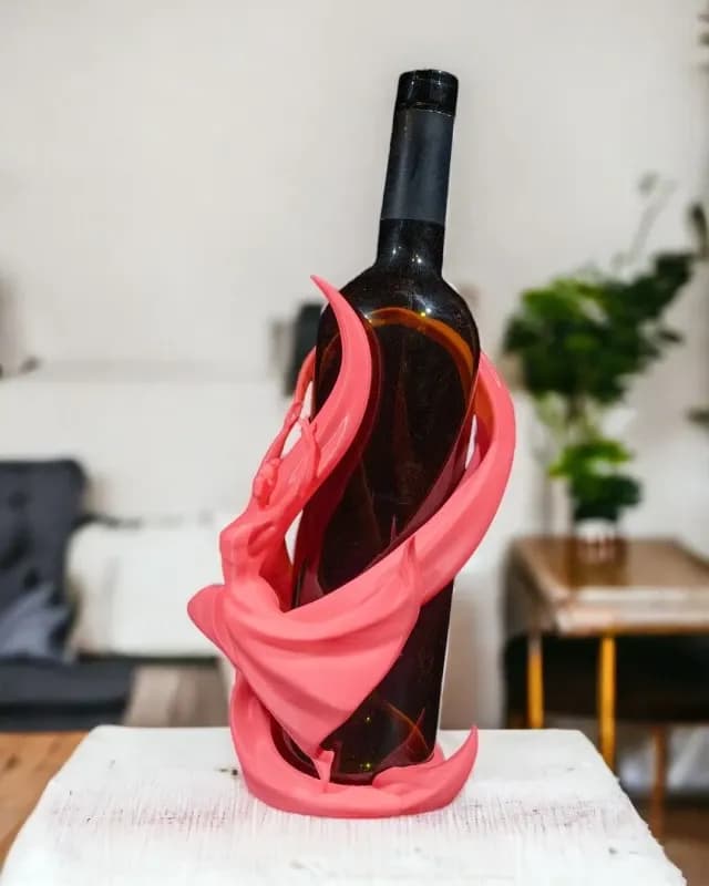 Unikatni Stalak za Vino u Obliku Plesačice / Držač za Vino — slika 3 od 6