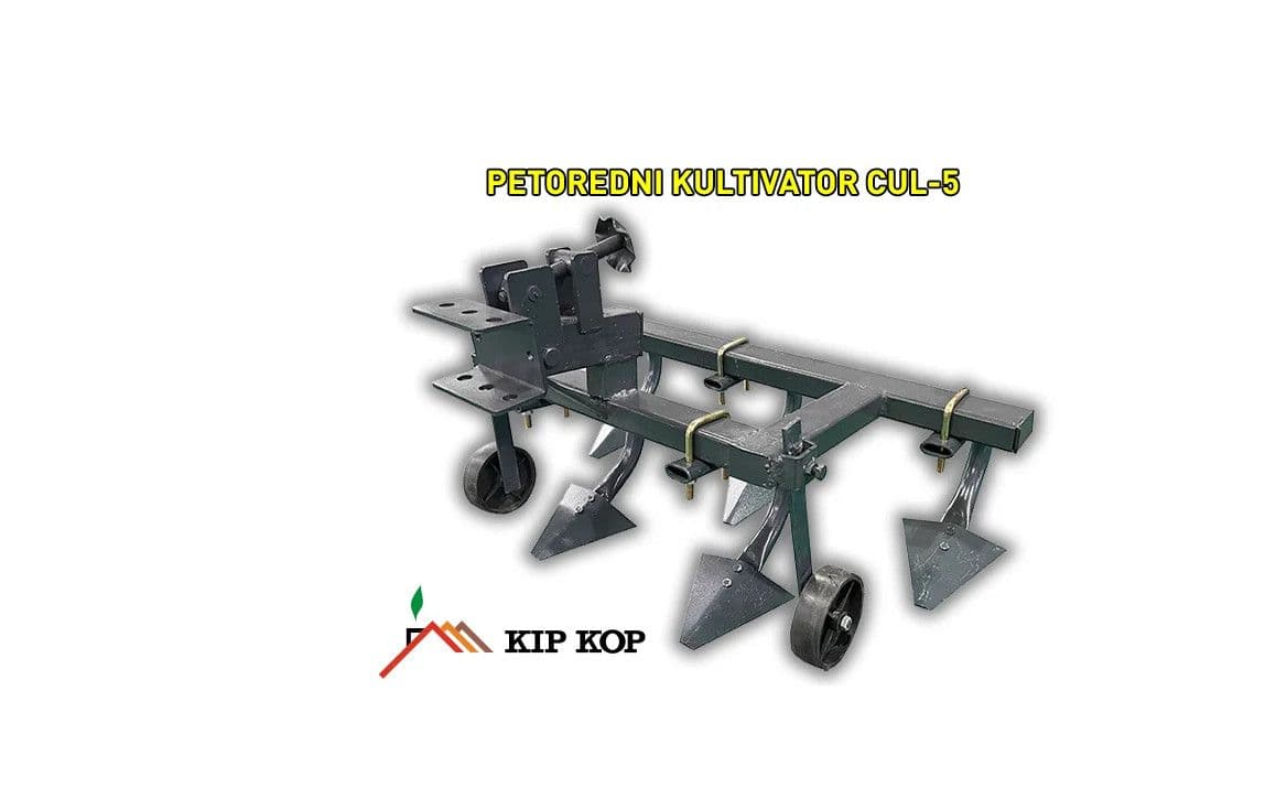 PETOREDNI KULTIVATOR CUL-5 ZA MINI TRAKTOR KAMA — slika 1 od 2
