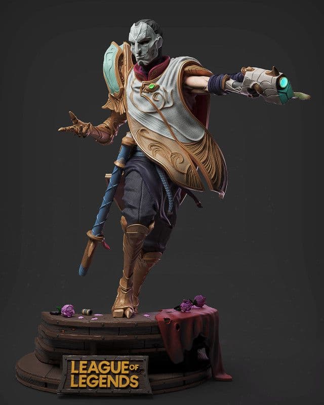 League of Legends Jhin Figura / Skulptura — slika 2 od 6