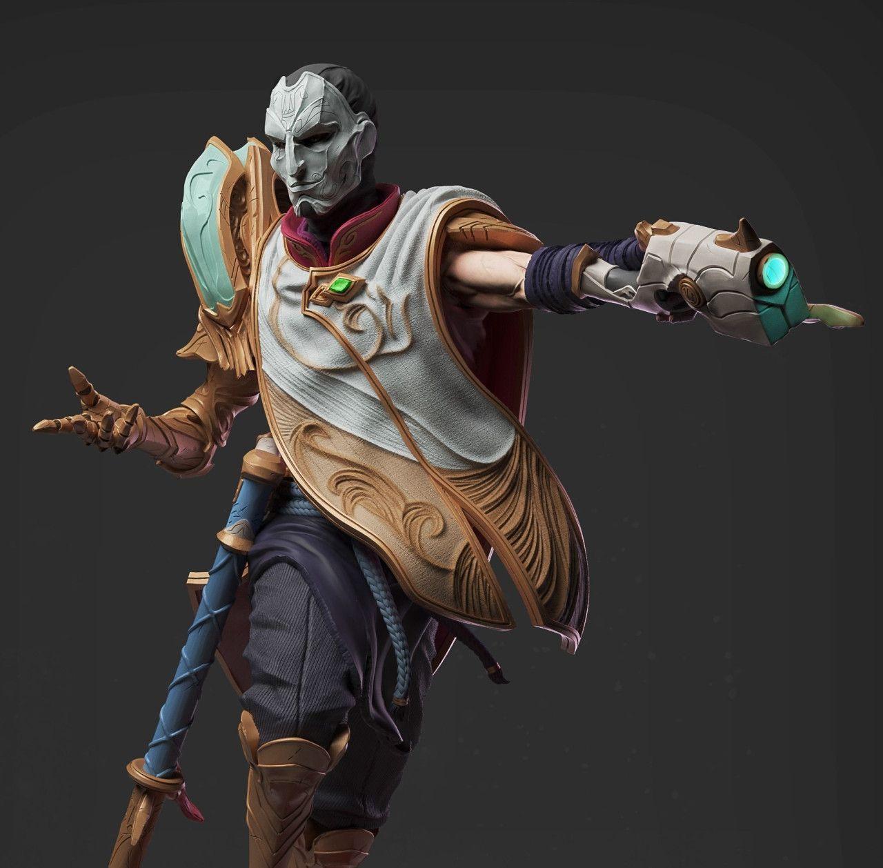 League of Legends Jhin Figura / Skulptura — slika 1 od 6