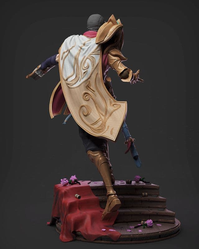 League of Legends Jhin Figura / Skulptura — slika 4 od 6
