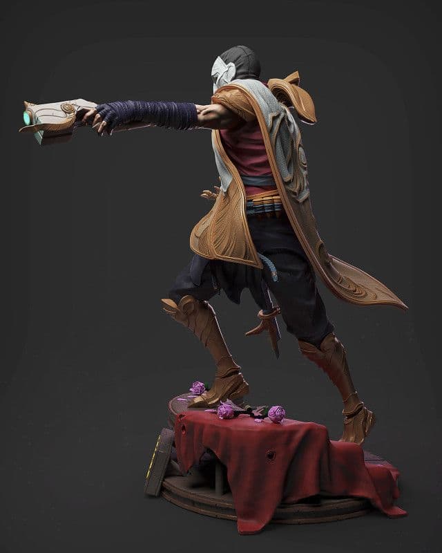 League of Legends Jhin Figura / Skulptura — slika 5 od 6