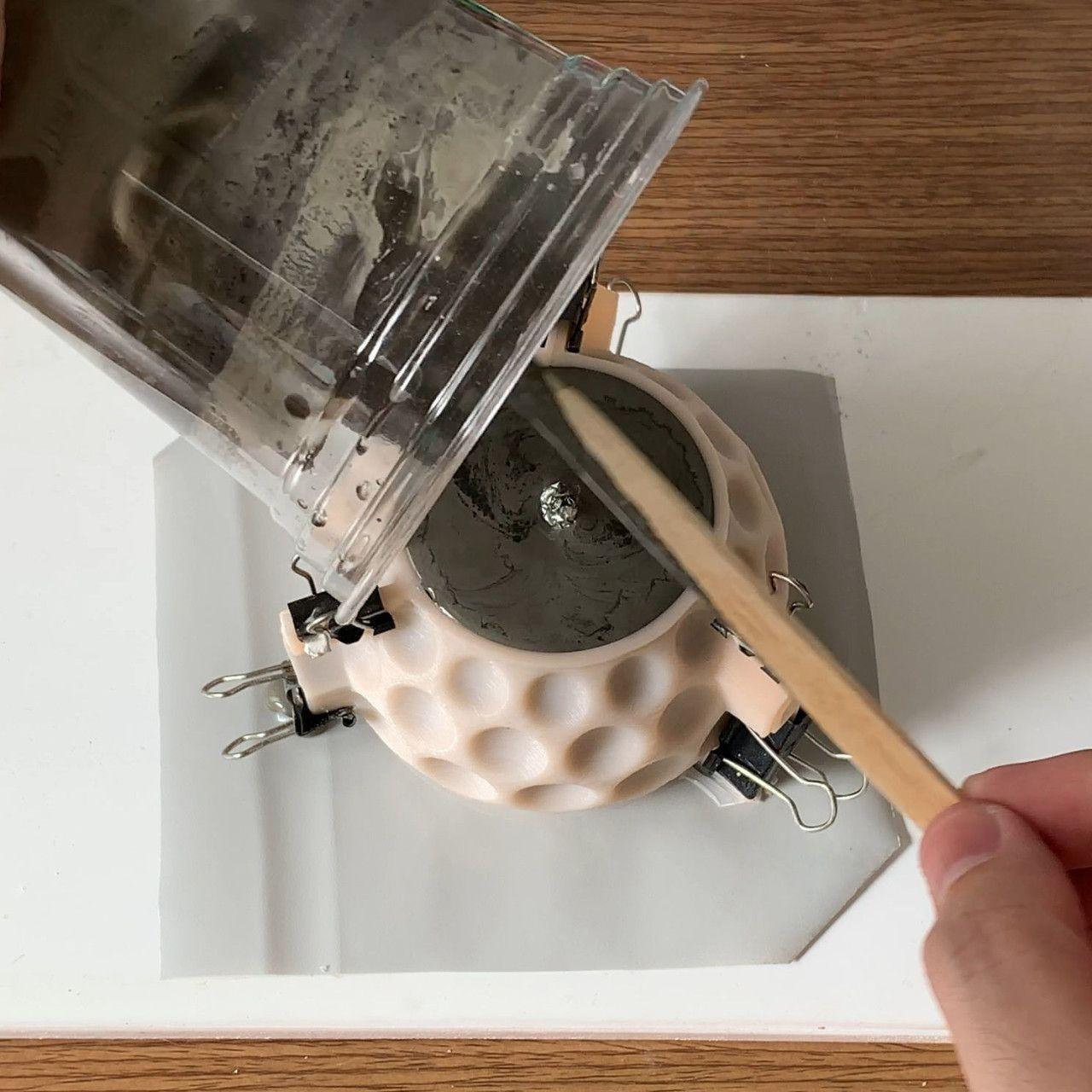 Kalup za Saksiju sa Tačkicama / 3D Print — slika 3 od 4