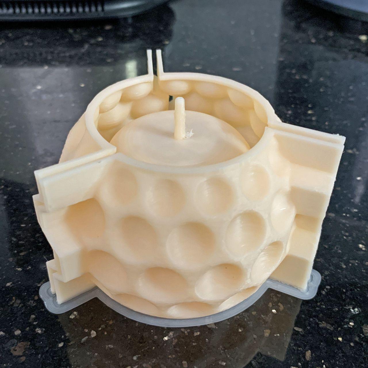 Kalup za Saksiju sa Tačkicama / 3D Print — slika 2 od 4