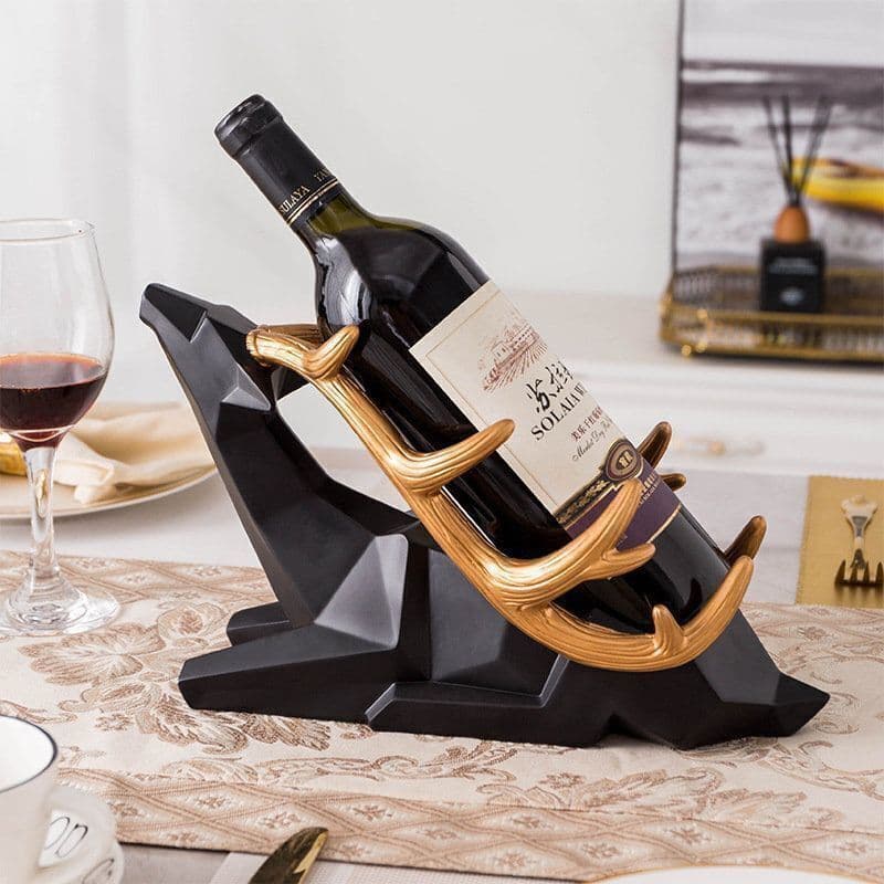 Unikatni Stalak za Vino u Obliku Jelena / Držač za Vino — slika 1 od 4
