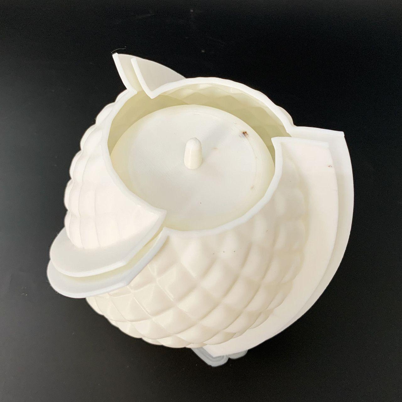 Kalup za Saksiju - Dijamant Tekstura / 3D Print — slika 3 od 4