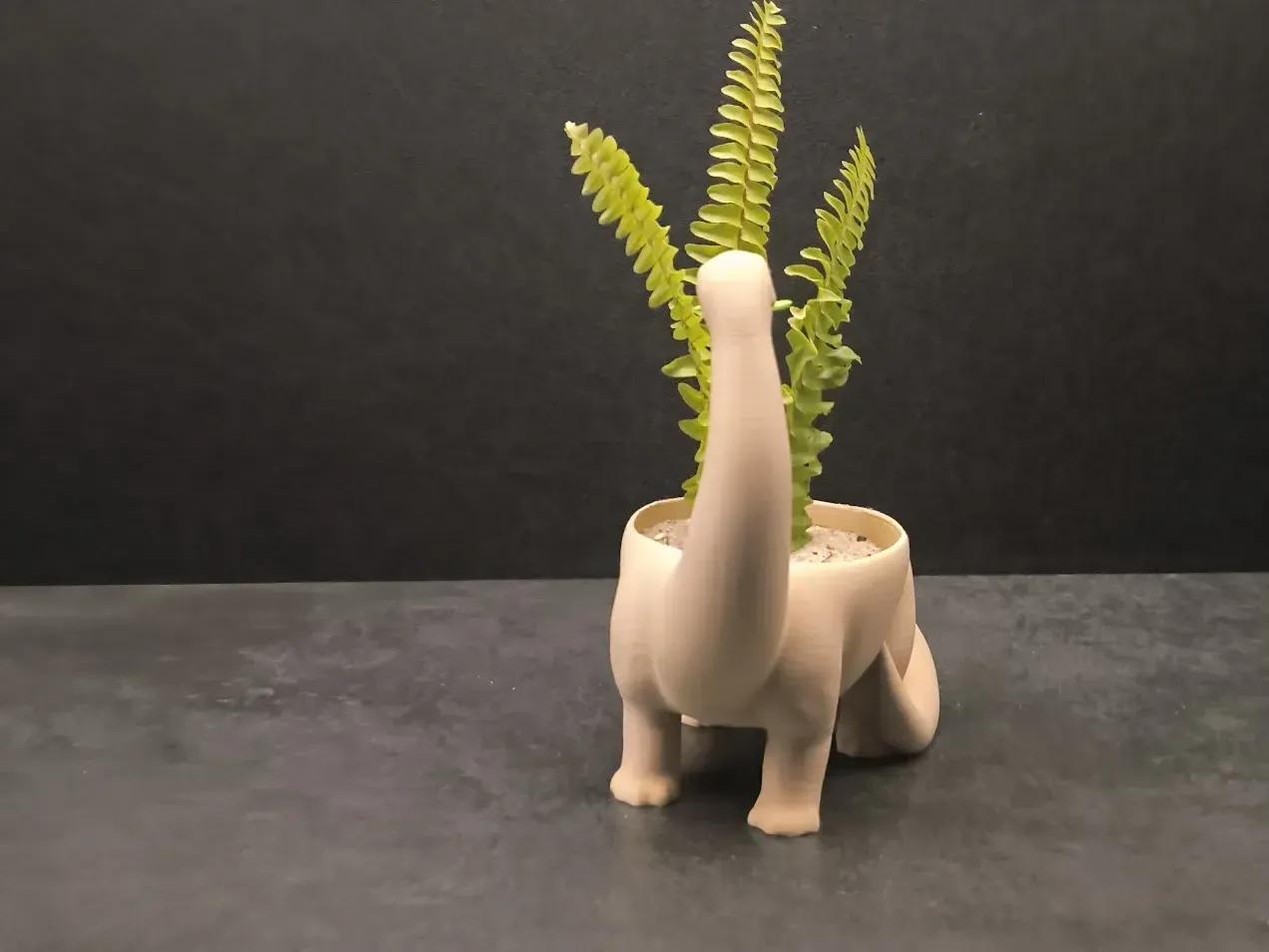 Simpaticna Vaza u Obliku Dinosaurusa — slika 3 od 3