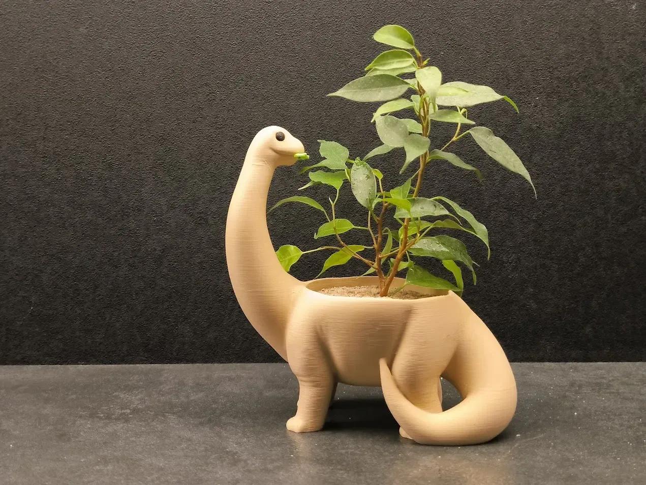 Simpaticna Vaza u Obliku Dinosaurusa — slika 1 od 3