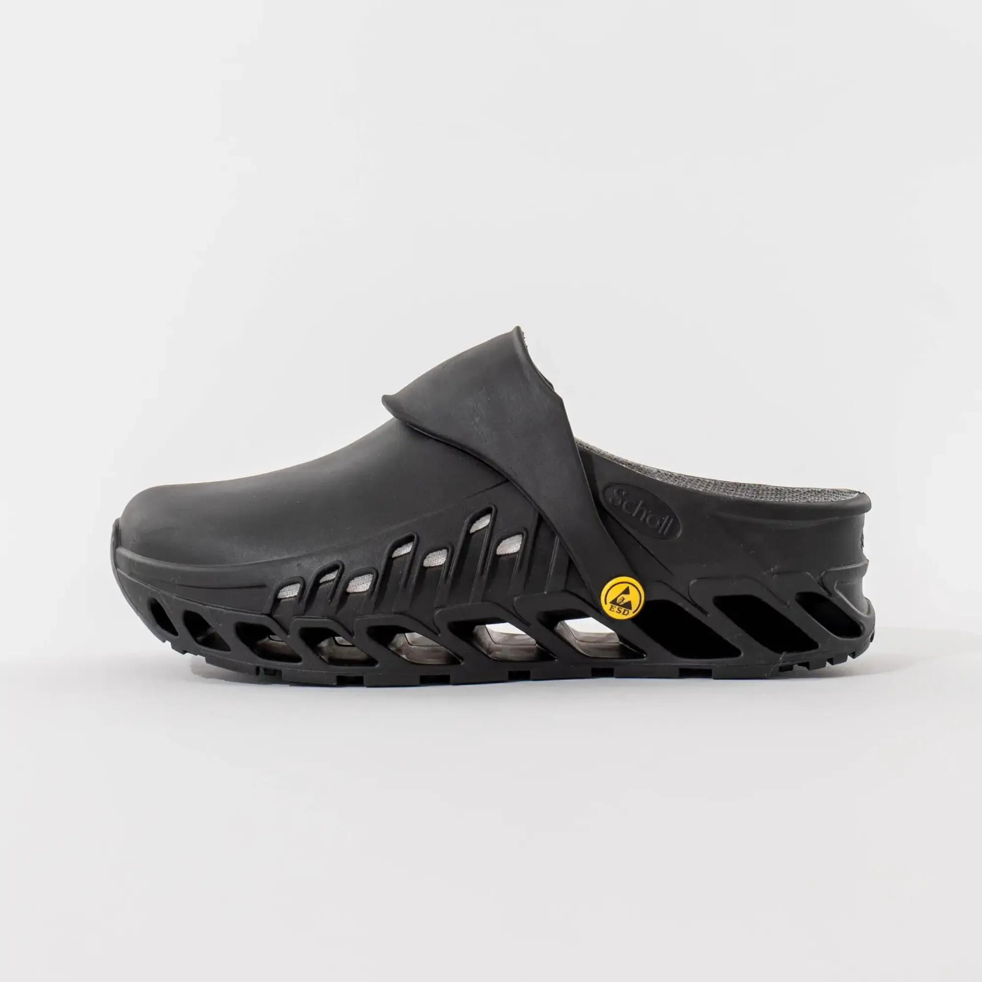 Unisex Scholl klompe Evoflex – Crne — slika 1 od 1