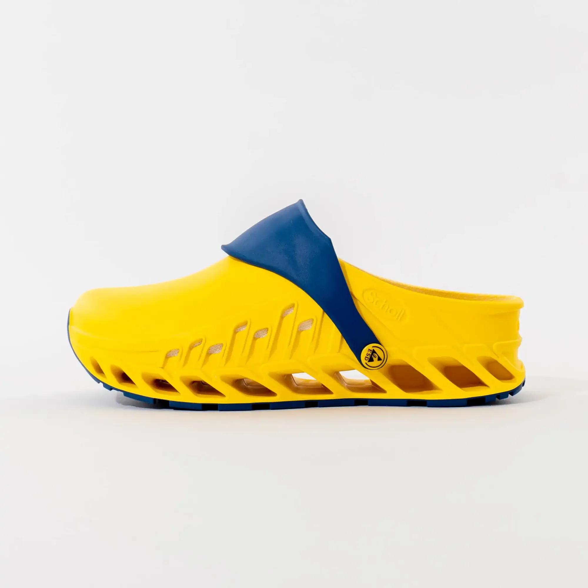 Unisex Scholl klompe Evoflex – Žute — slika 1 od 1