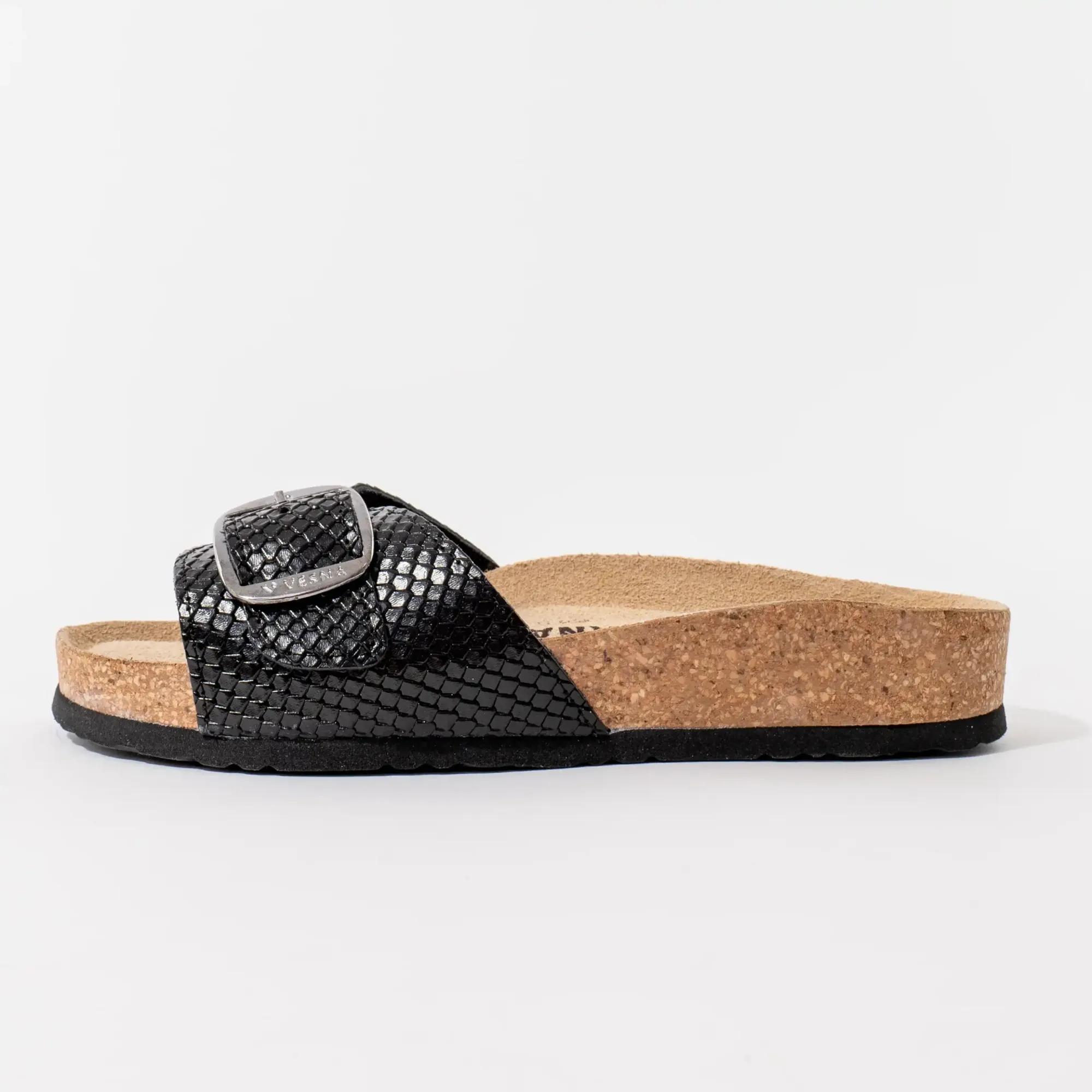 Bellona anatomske papuče – Crne — slika 1 od 1