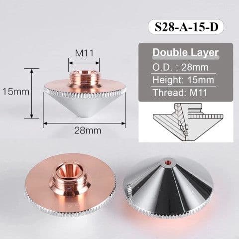 Single Double Dizne M11 D28 H15 Fiber laser — slika 2 od 3
