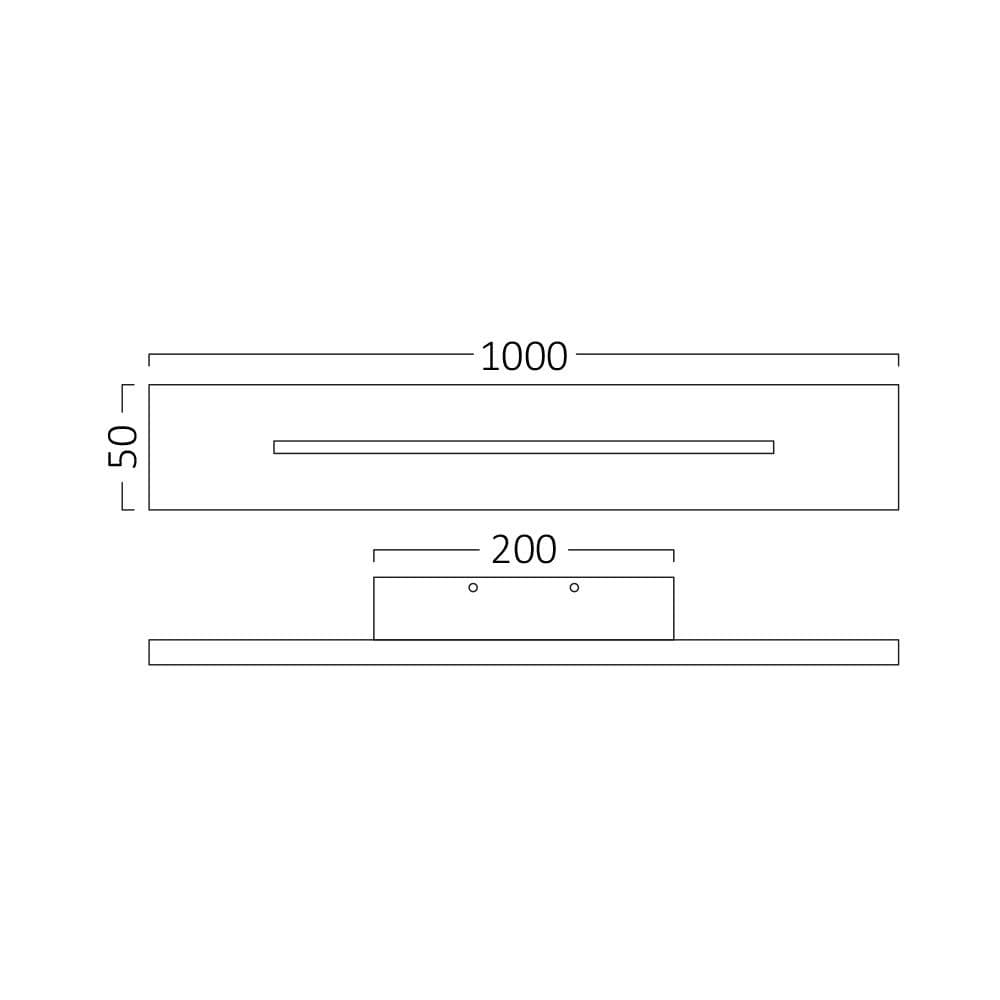 Zidna rasvjeta LED BRY-LEVA-WL1000-30W-RCT-BLC-3000K- Braytron — slika 5 od 6