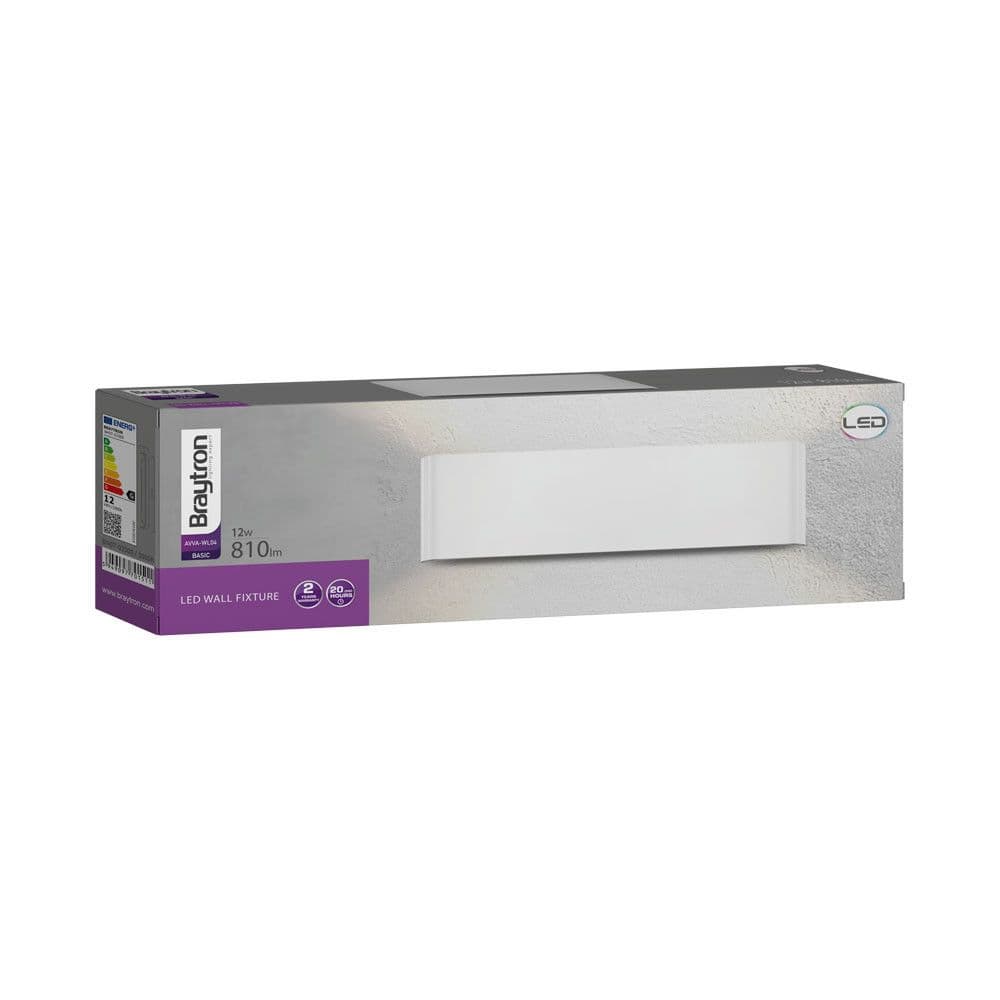 Zidna rasvjeta LED BRY-AVVA-WL04-12W-300L-RCT-WHT-3000K Braytron — slika 4 od 6