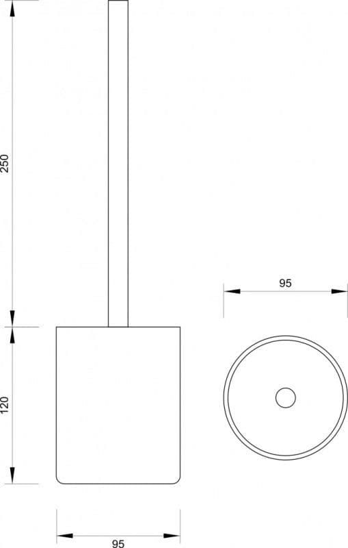 WC cetka bijela W7204 I — slika 2 od 2