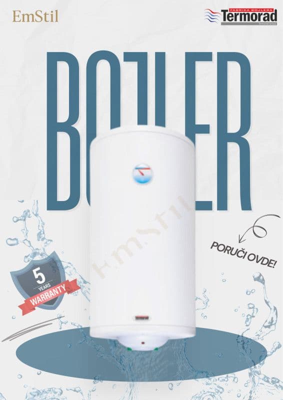 Bojler 80l Vanjska regulacija-TERMORAD R — slika 1 od 2