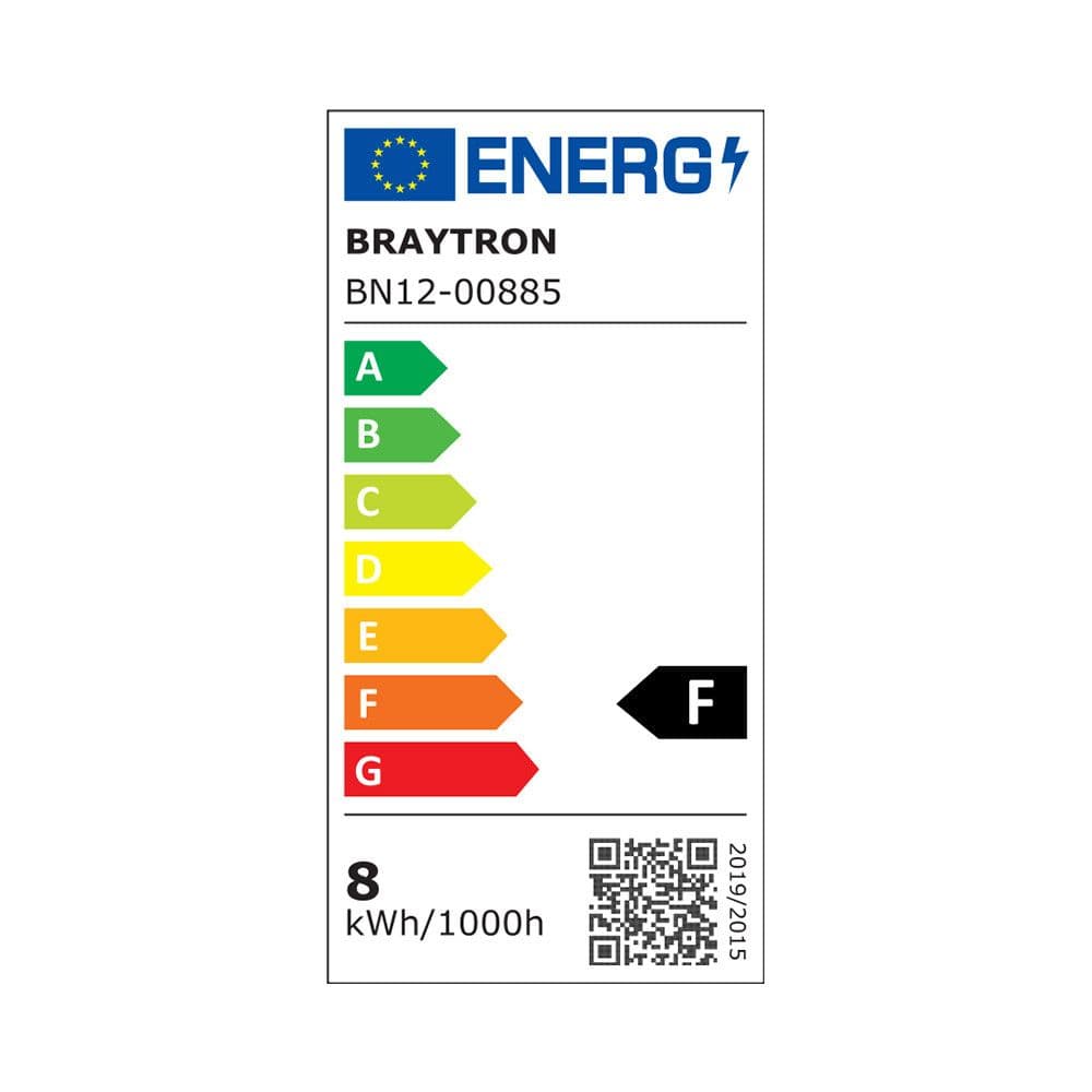 LED rasvjeta za ogledalo BRY-SARA-400-8W-3CCT-CHR-IP20-Braytron — slika 6 od 6