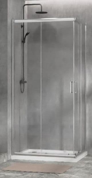 Tuš kabina 80x120cm Staklo MAT kaljeno R — slika 1 od 1