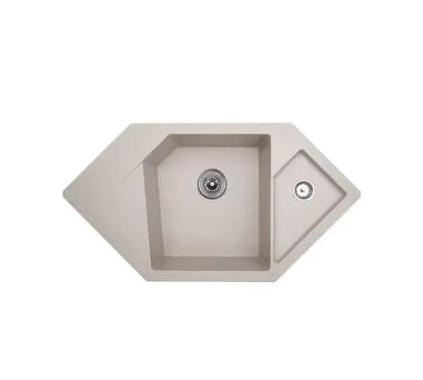 Sudoper bež Xgranit Diamond Metalac — slika 1 od 2