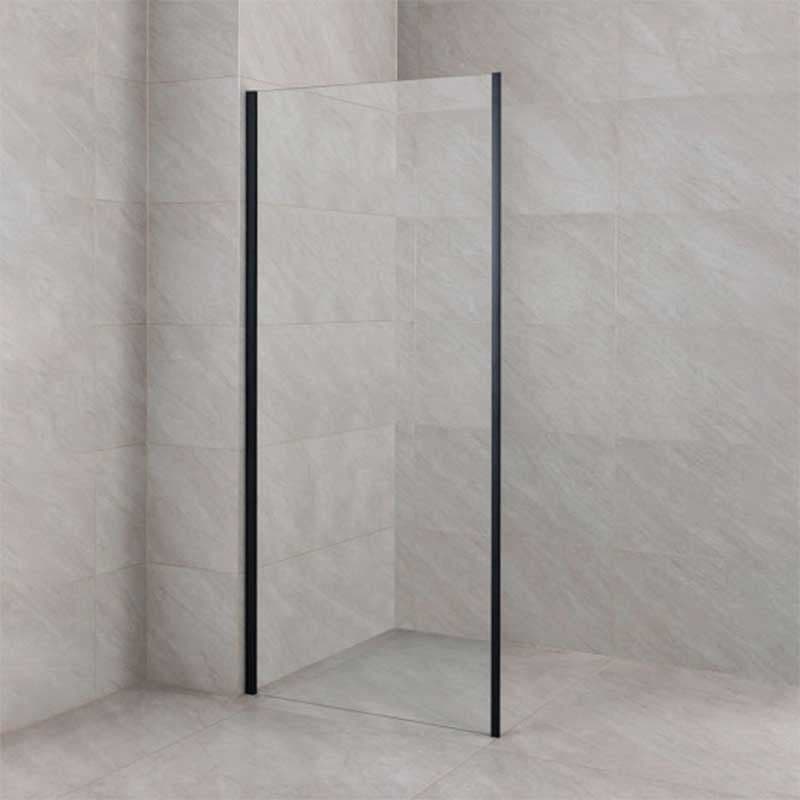 Bocno staklo 80x195 6mm ATLAS PRO mat crno C-02-B43080 I — slika 1 od 1