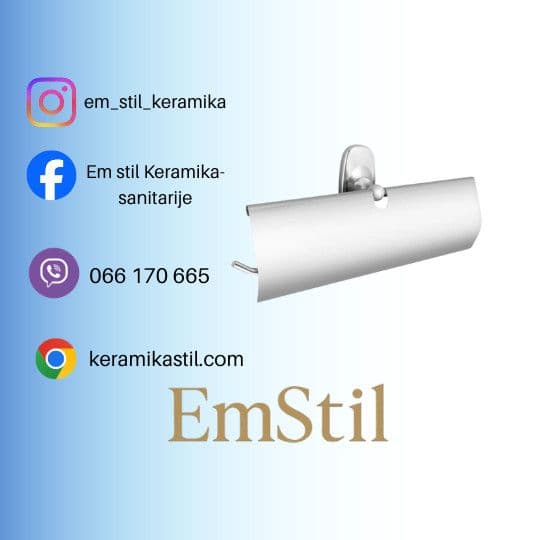 Držac ubrusa sa poklopcem 80633C I — slika 1 od 1