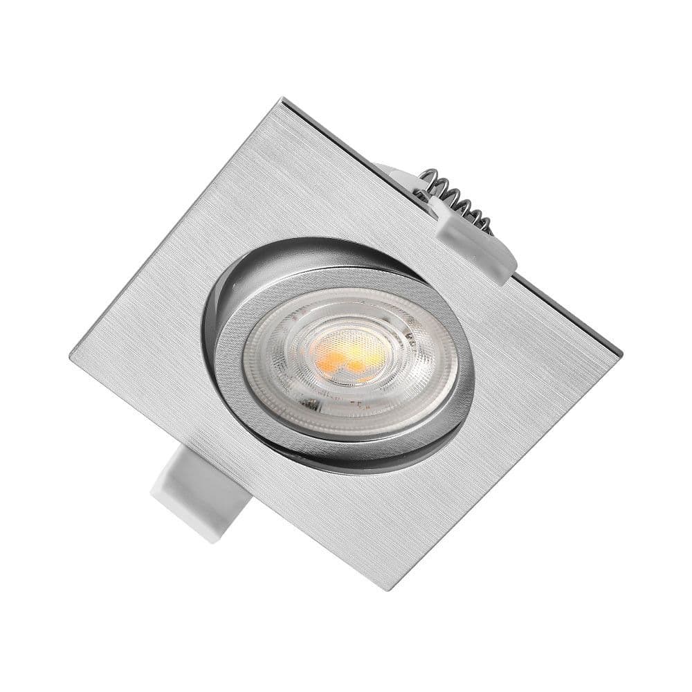Led spot ugradni 7w kockasti srebrni 3u1 Braytron — slika 5 od 7
