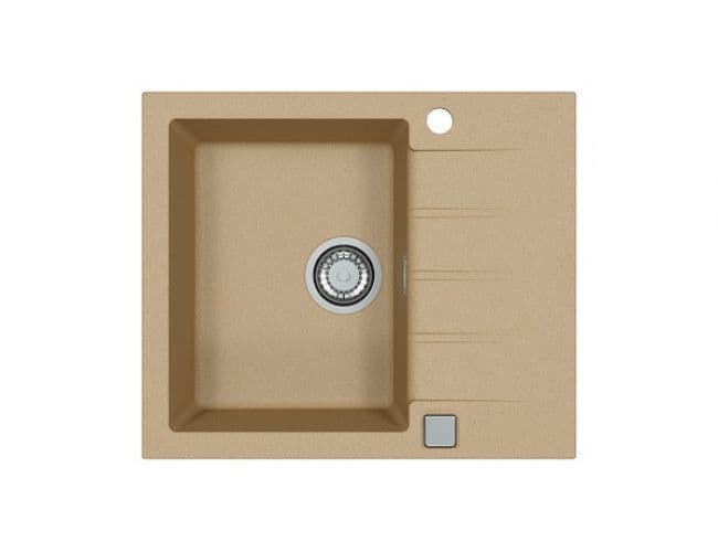 Sudoper 590x500 Cadit 10 G55-beige A — slika 1 od 3