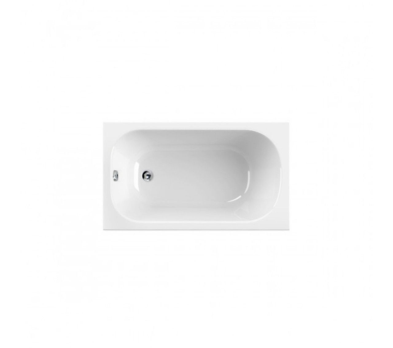 Kada akrilna 120x70 KORANA bijela AQUAESTIL — slika 1 od 3
