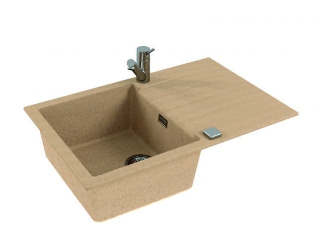 Sudoper 790x500 Cadit 20 G55-beige A — slika 2 od 3