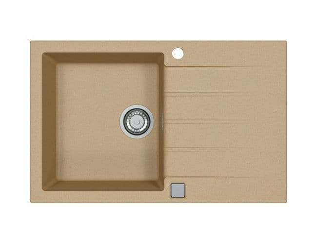 Sudoper 790x500 Cadit 20 G55-beige A — slika 1 od 3