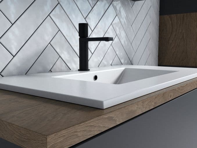 Baterija za Umivaonik Crna-mat COPEN NOOK GRIP I — slika 3 od 3