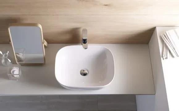 Umivaonik Lavabo Olea 490x400x145mm Bathco — slika 2 od 3