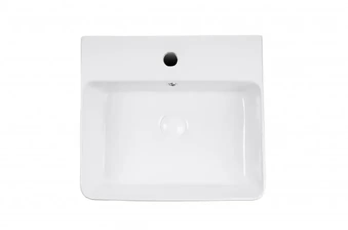 Umivaonik Lavabo nadgradni 460x420x160 sa Otvorom za Bateriju I — slika 2 od 4