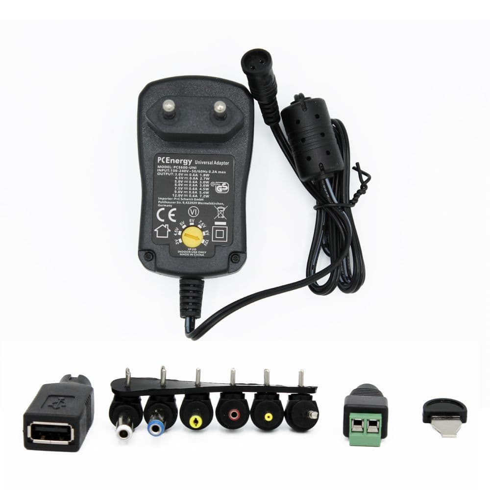 UNIVERZALNI ADAPTER 3-12V 1.5A PCE1500-UNI — slika 2 od 2