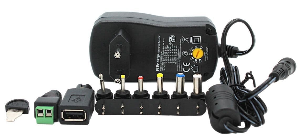 UNIVERZALNI ADAPTER 3-12V 1.5A PCE1500-UNI — slika 1 od 2