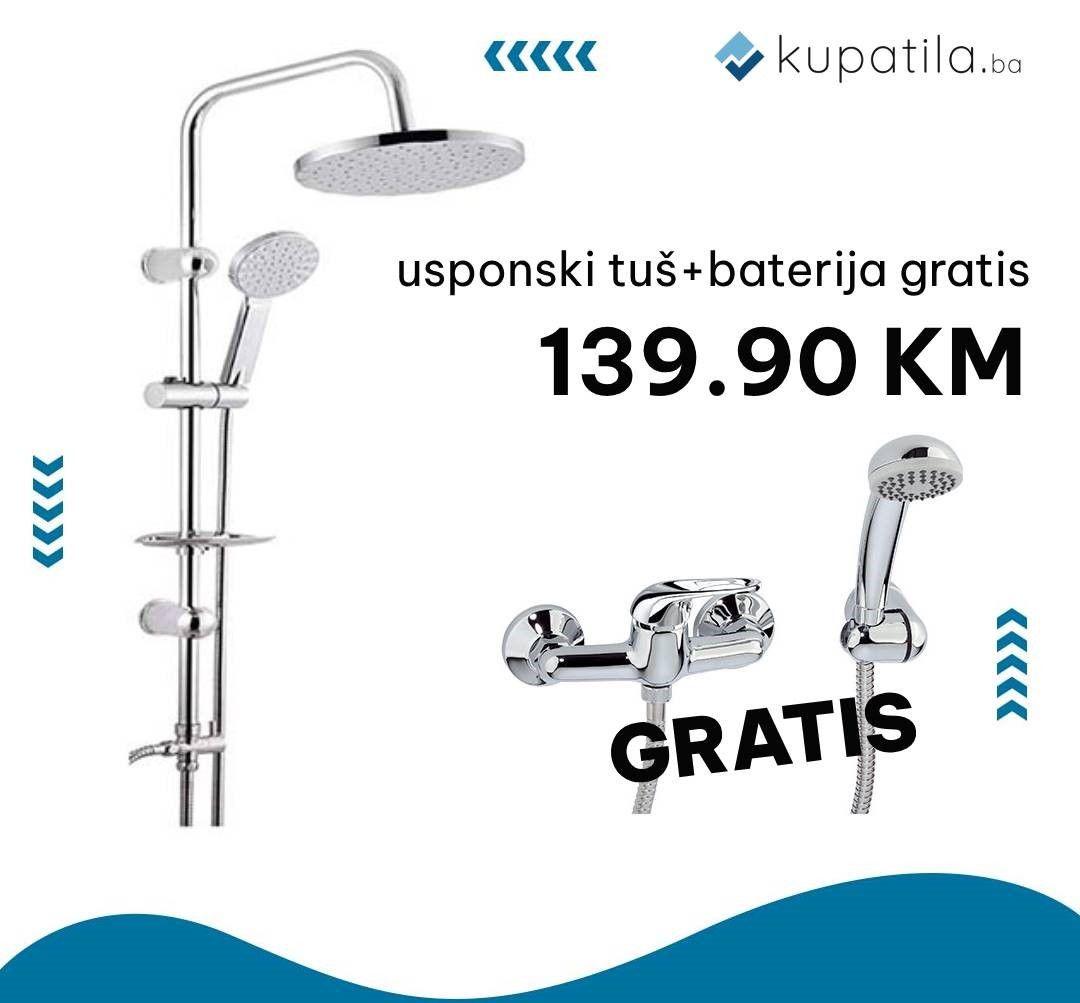 Usponski tuš+baterija gratis Ceralo — slika 1 od 1