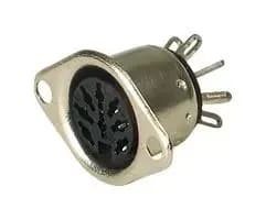 Din konektori za panel ženski 8-pin MAB 8S — slika 1 od 2