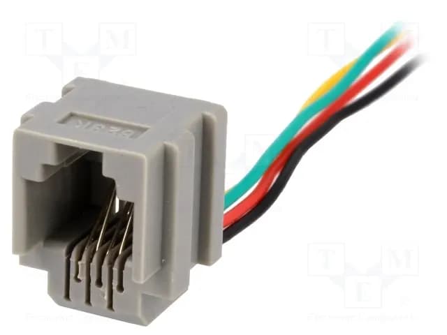 Modularni konektor RJ11 GL sa kablom, 200mm — slika 1 od 2