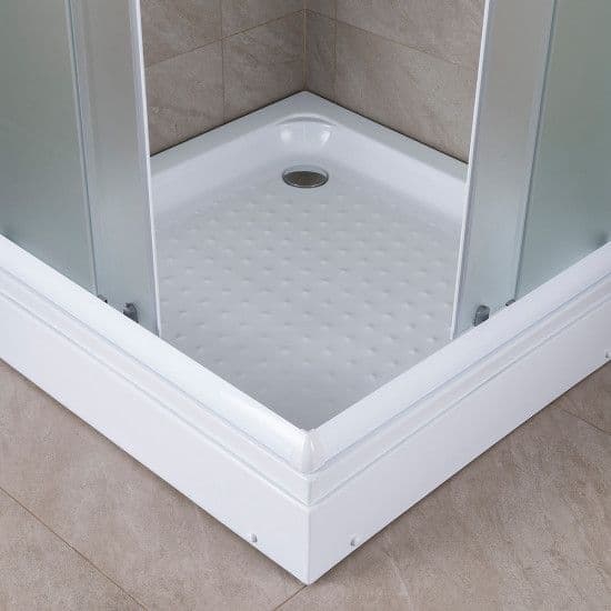 Tuš kabina + kada kvadratna 80x80 Mat Rocco — slika 5 od 15