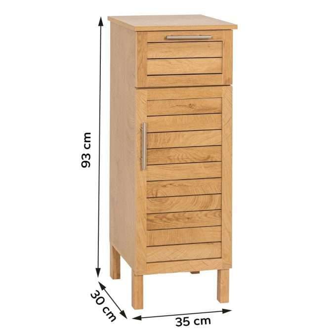 Kupatilski ormarić 1vrata+1 ladica mdf Tendance Colonial MG — slika 2 od 3