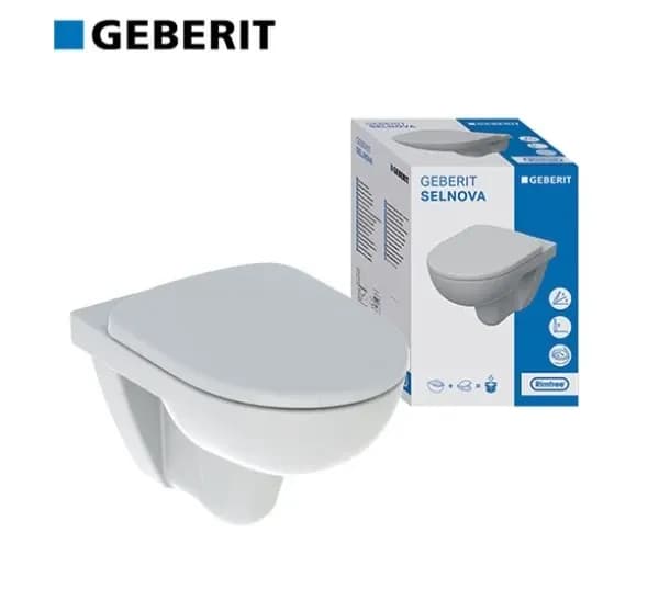 WC šolja Selnova Rimfree Geberit — slika 3 od 3
