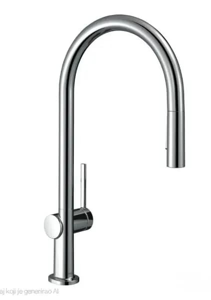 Česma Slavina za sudoper na izvlačenje Talis Hansgrohe 72800000 — slika 1 od 2