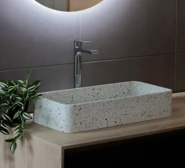 Umivaonik Lavabo nadgradni 60cm +pileta Terrazzo — slika 1 od 3