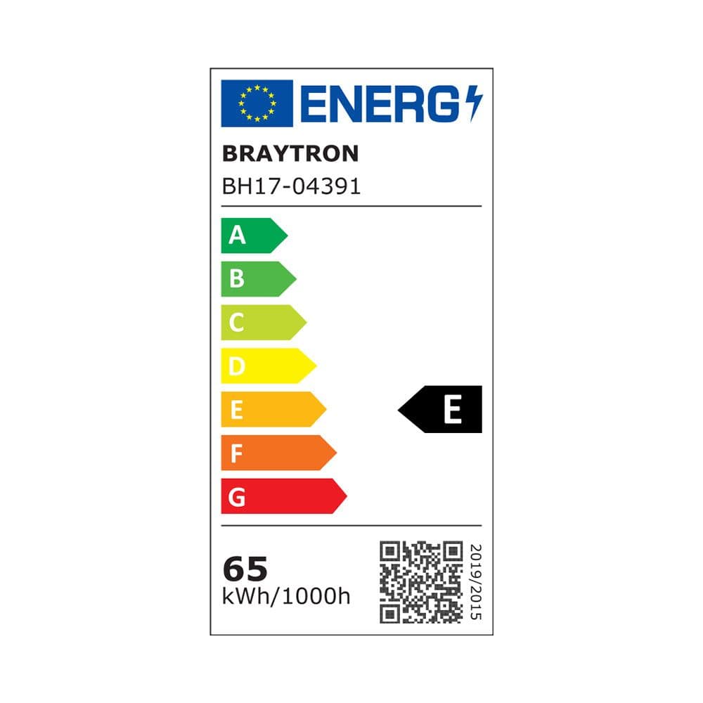 Plafonjera LED BRY-NELA-SR2 crna sa daljinskim IP20-Braytron — slika 6 od 6
