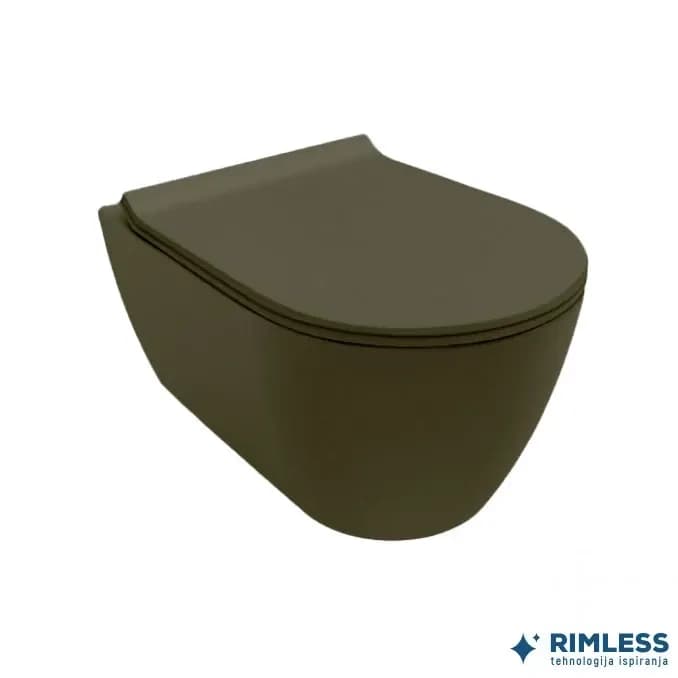 WC Školjka konzolna HATRIA FUSION Forest rimless I — slika 1 od 2