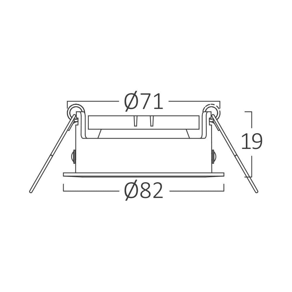 LED spot BRY-MITTO-RA crni Braytron — slika 4 od 4