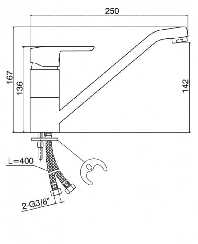 Baterija za Sudoper PRIMA 4114 I — slika 2 od 2
