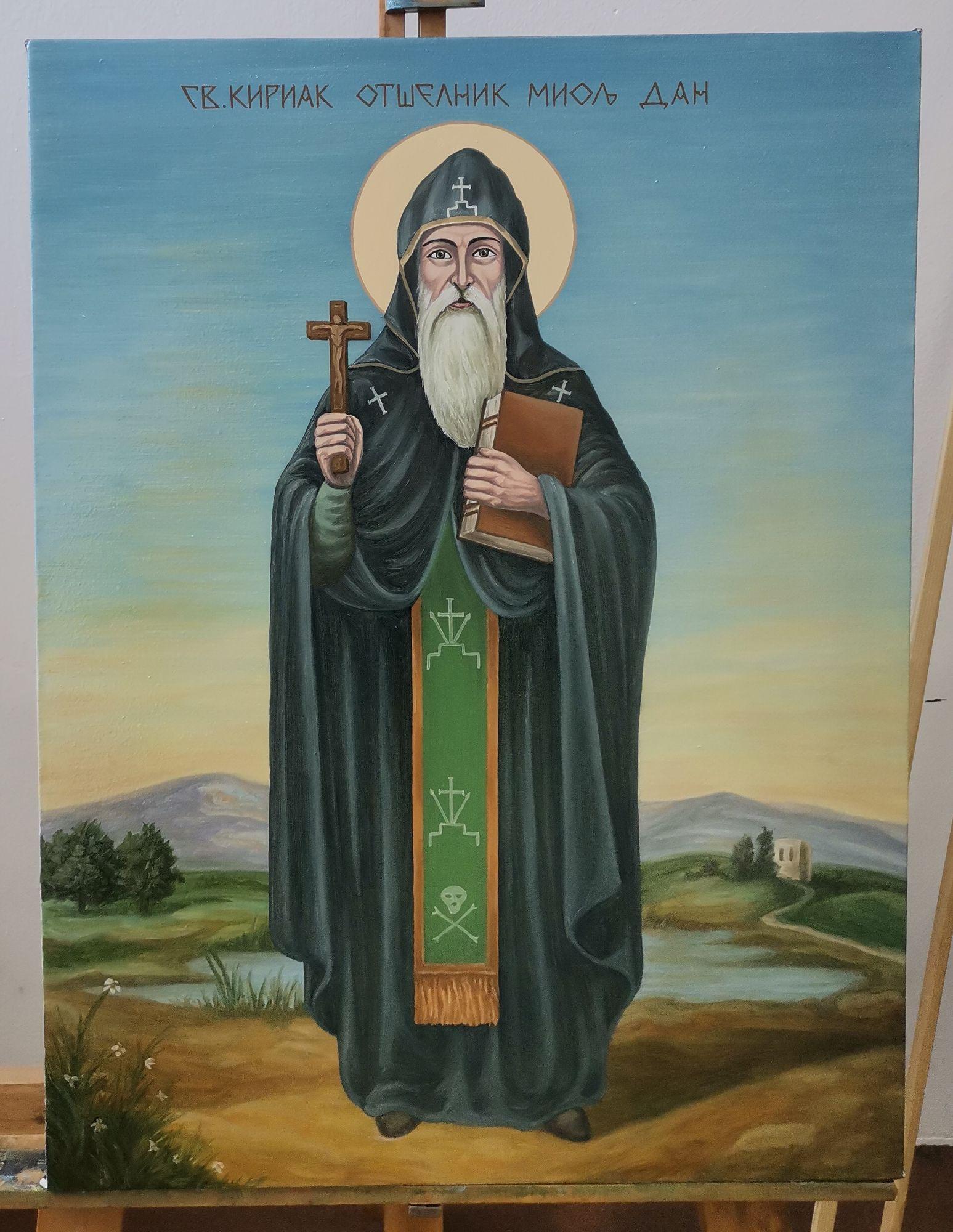Pravoslavne ikone - ulje na platnu — slika 9 od 10