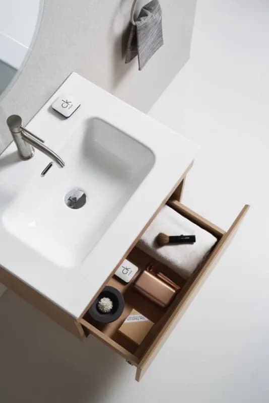 Umivaonik sa ormaric UNILINE LUMA 60cm BRW  613x464x480 I — slika 4 od 5
