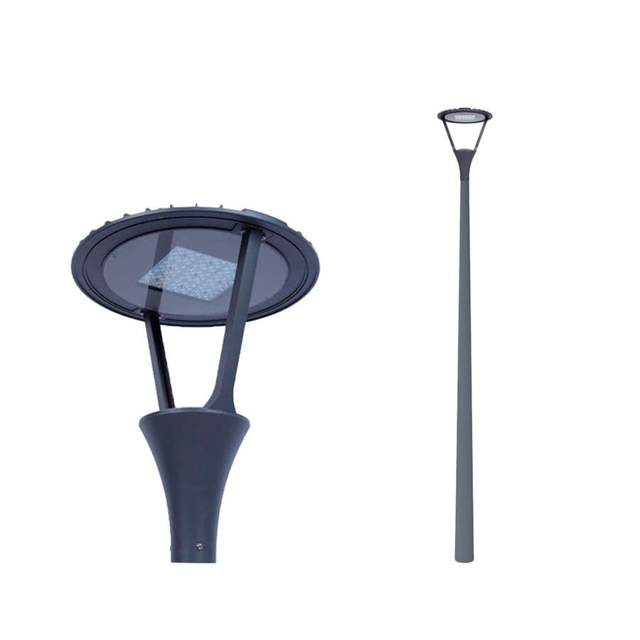 LED parkovska lampa Alba ML-1066-55W MS — slika 2 od 2